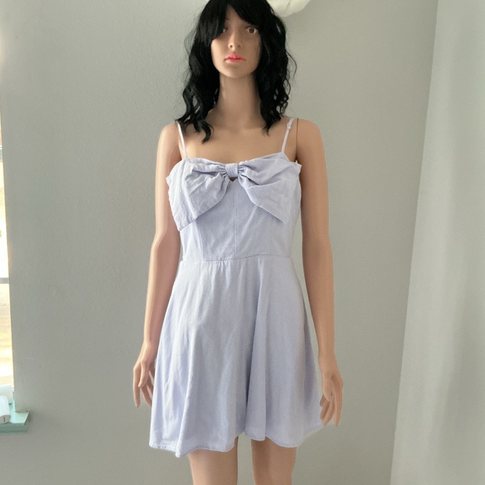 Altar'd State Arlet Bow Dress Sz M - Picture 2 of 16